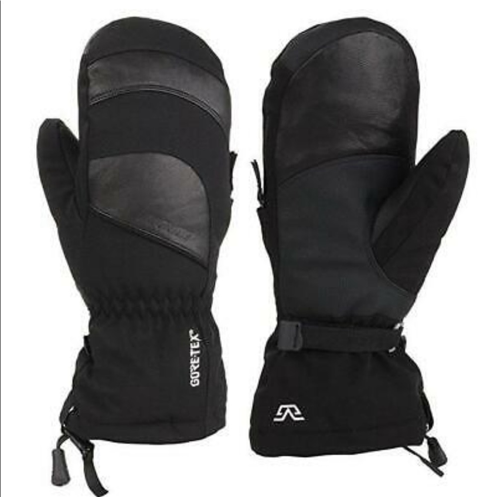 Gordini Gore-Tex Down Mittens- Black, Size S